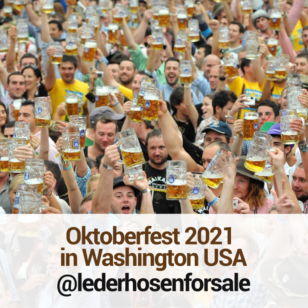 Oktoberfest 2021 in Washington, USA 4 Oktoberfest in Washington USA - Lederhosen For Sale