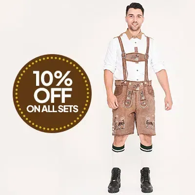 10% off on all set - Lederhosen For Sale