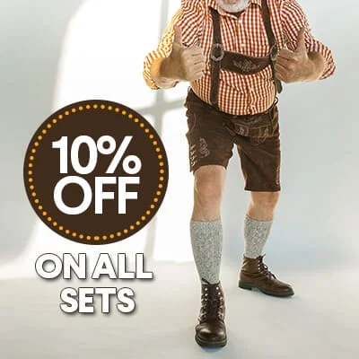 10% off on all set - Lederhosen For Sale