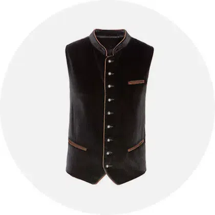 Waistcoats - Lederhosen For Sale
