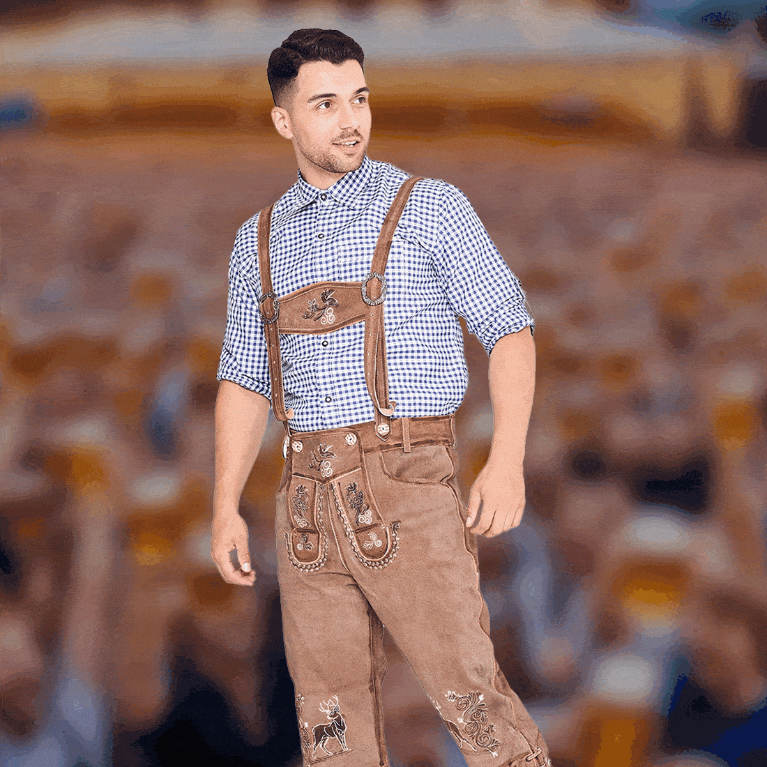 Man wear Lederhosen - Lederhosen For Sale